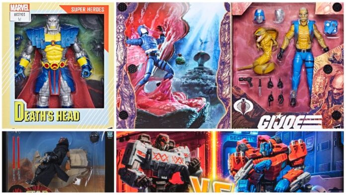 Τα αποκλειστικά SDCC 2024 της Hasbro περιλαμβάνουν Marvel, Star Wars και άλλα
