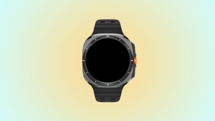 Samsung Galaxy Watch Ultra Design Leak Black