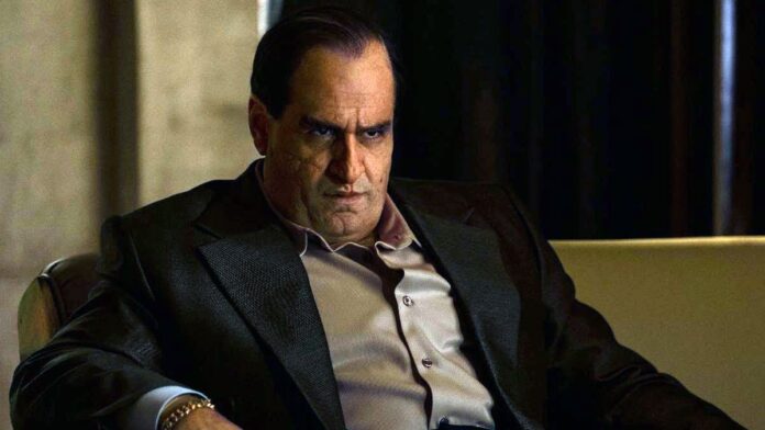 Oswald Cobblepot looks furious in the first teaser image for The Penguin TV show