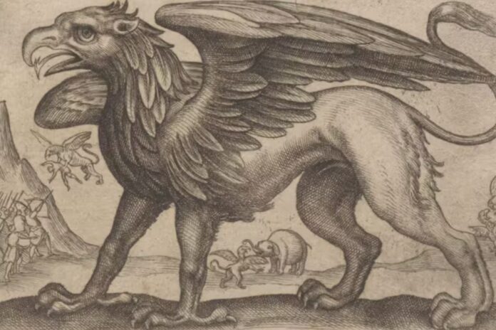 Γρύπας του Antonio Tempesta (περίπου 1650). RIJKSMUSEUM/ PUBLIC DOMAIN