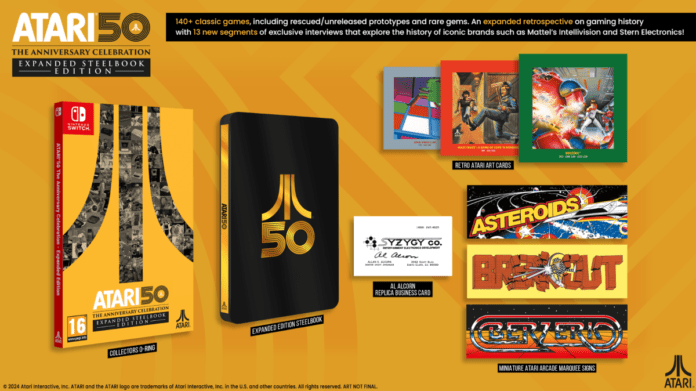 Η συλλογή για την 50η επέτειο της Atari ενημερώνεται εκτενώς με σχεδόν 40 επιπλέον παιχνίδια
