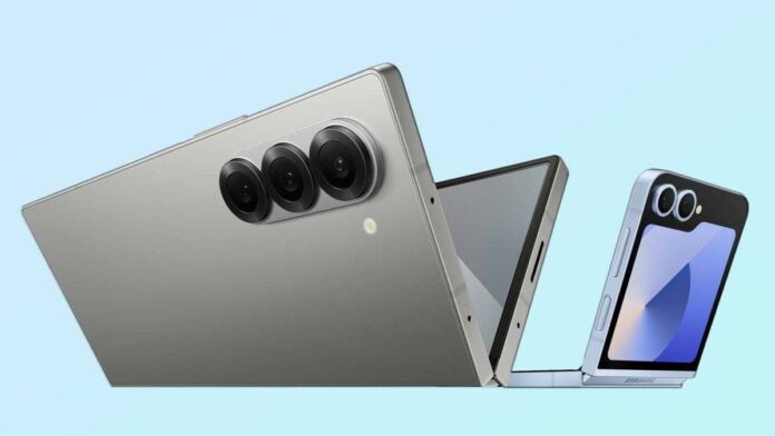 Galaxy Z Fold6 και Galaxy Z Flip6: «ποζάρουν» για φωτογράφηση

