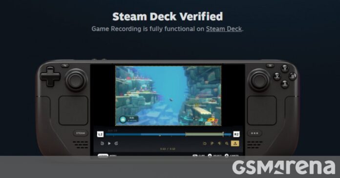 Το Steam Deck έχει λειτουργία εγγραφής παιχνιδιών
