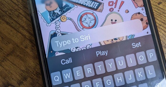 Photo of Type to Siri accessibility setting