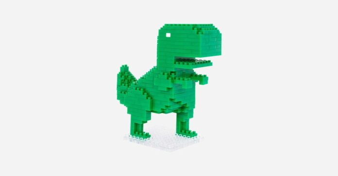 Η Google πουλά τώρα ένα σετ Chrome Dino που μοιάζει με LEGO
