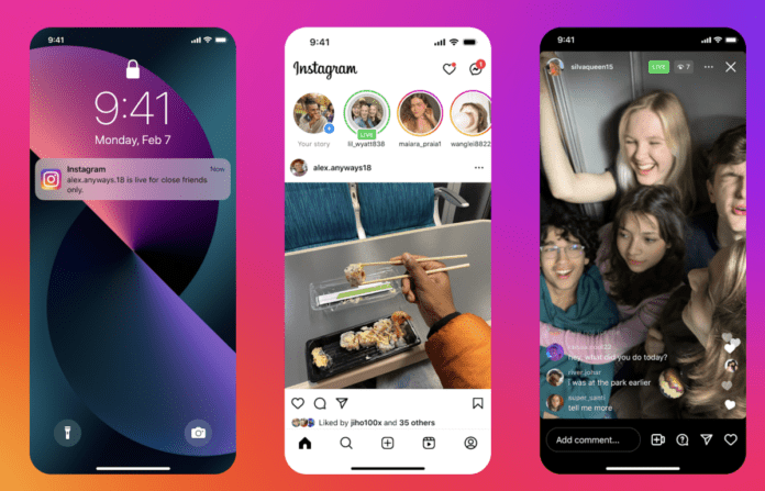 Τώρα μπορείτε να περιορίσετε το Instagram Lives σε στενούς φίλους
