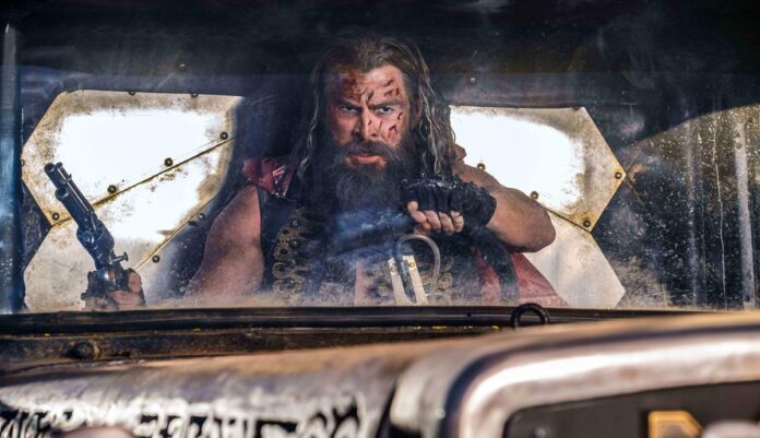 Chris Hemsworth as Dementus in Furiosa: A Mad Max Saga