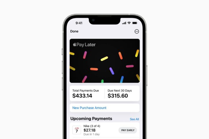 Η Apple θα τερματίσει την υπηρεσία Apple Pay Later Αγορά τώρα, πληρώστε αργότερα
