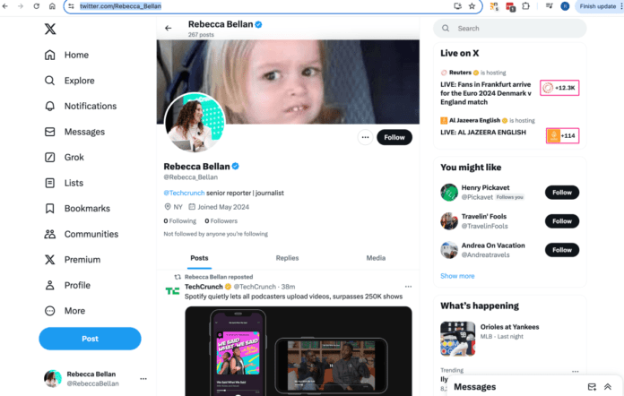 Το X εξακολουθεί να έχει ένα πρόβλημα Verified bot — αυτή τη φορά ήρθαν για τους συγγραφείς του TechCrunch
