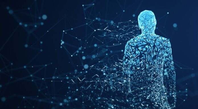 3D rendered depiction of a digital avatar