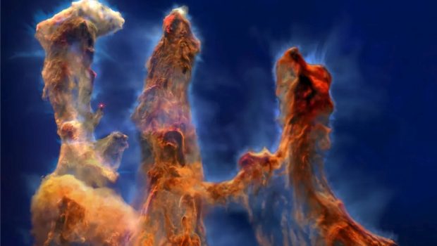 NASA: Ψυχεδελικό animation πετά στους «Στύλους της Δημιουργίας»