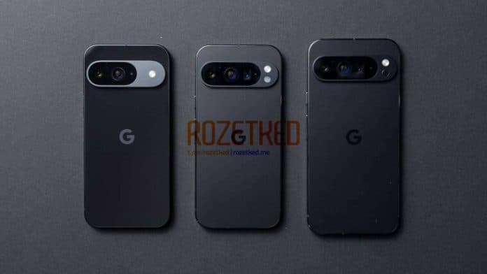 Pixel 9 series leaked images