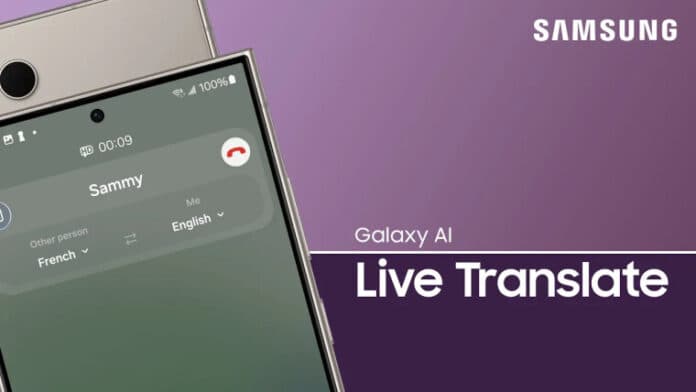 Samsung Galaxy Live Translate