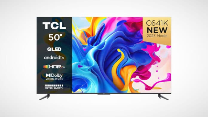 The TCL 50C641K TV