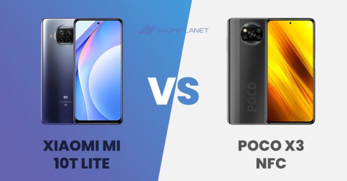 Xiaomi Mi 10T Lite εναντίον POCO X3 NFC
