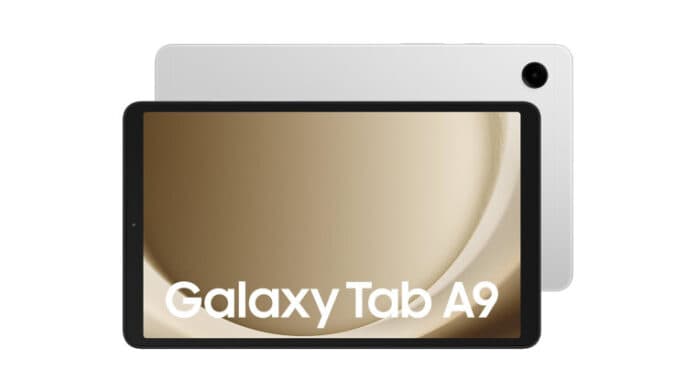 The Samsung Galaxy Tab A9