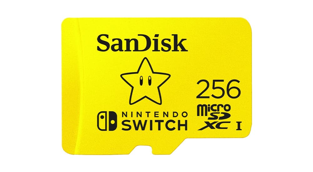 SanDisk 256GB MicroSDXC Nintendo Edition