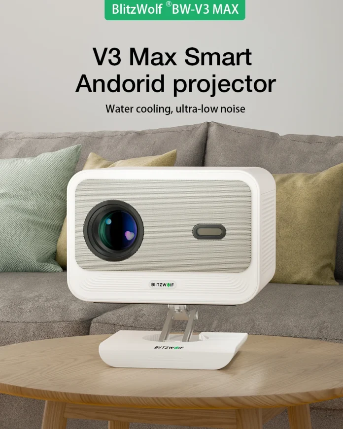 Blitzwolf BW-V3Max : Ένας προβολέας με.. υδρόψυξη, Android TV και WiFi 6 στα 97.3€ από Ευρώπη!