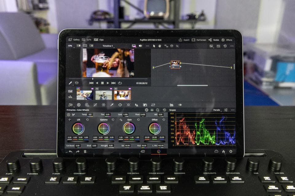 Το DaVinci Resolve για iPad και το Micro Color Panel είναι δροσερά ξεχωριστά