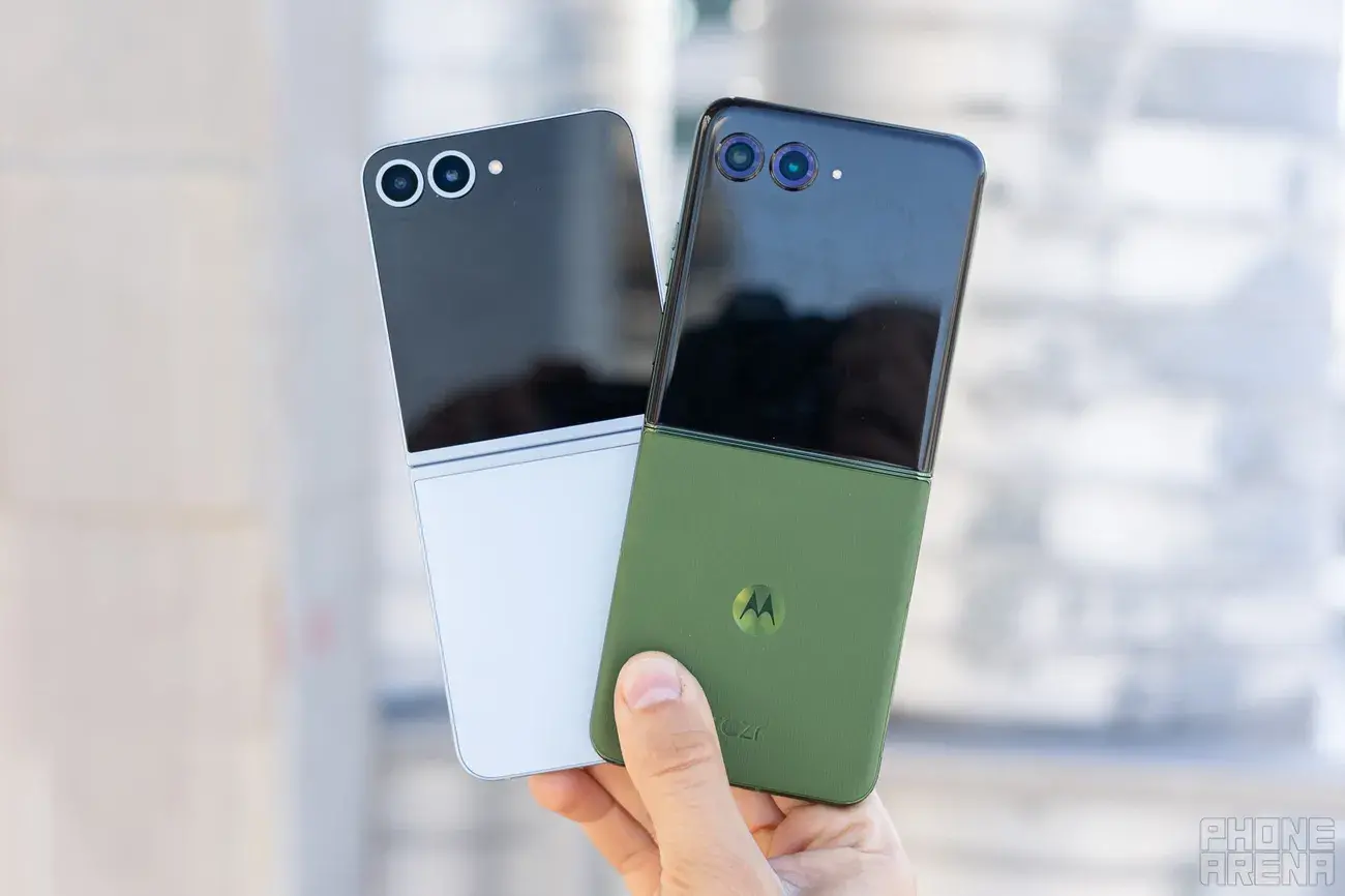 The Z Flip 6 and Razr Plus (2024) are both great flip phones, but there's a clear winner (Image by PhoneArena). - Galaxy Z Flip 6 vs Motorola Razr Plus (2024): How the tables have turned