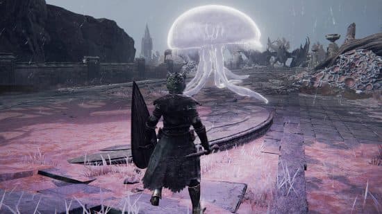 Το Best Elden Ring καλεί στάχτη πνεύματος - ο Αμαυρωμένος χρησιμοποιεί την στάχτη από το πνεύμα της Μέδουσας.