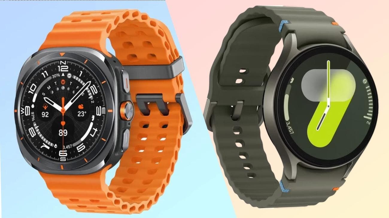 Εικόνα του φημολογούμενου Samsung Galaxy Watch Ultra και Samsung Galaxy Watch 7