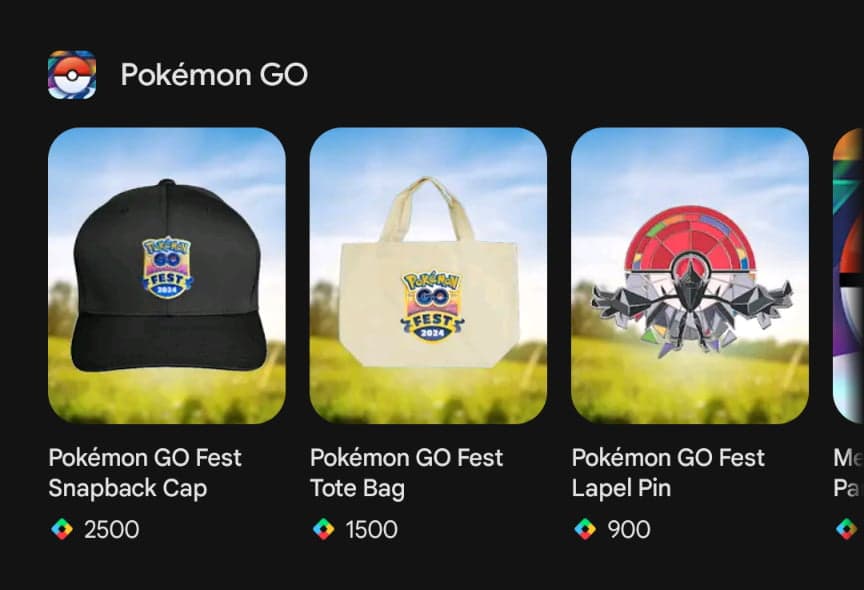 Πόντους Google Play PokÃƒÂ©mon
