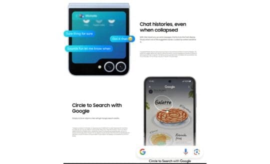 Απαντήσεις για το Samsung Galaxy Z Flip 6 Cover Screen Chat Assist