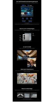 Φωτεινότητα οθόνης κάμερας Samsung Galaxy Z Fold 6