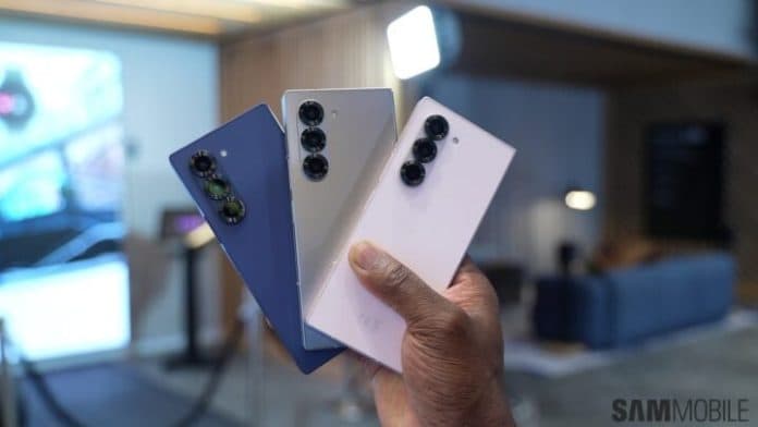 Galaxy Z Fold 6 colors