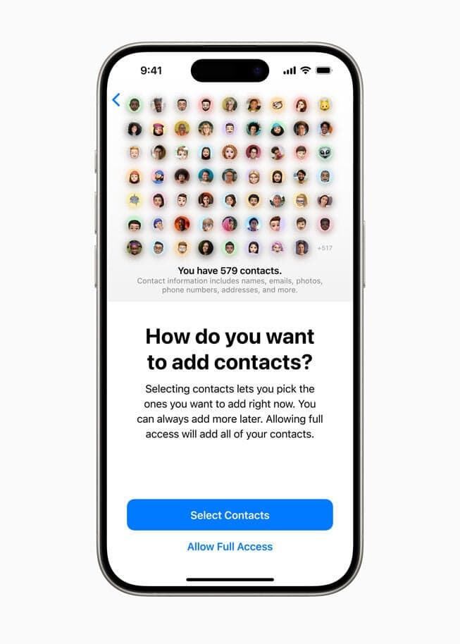 Το iOS 18 θα κάνει την εφαρμογή Επαφές πιο ασφαλή|Image credit-Apple - Το iOS 18 προσθέτει υψηλότερο επίπεδο ασφάλειας σε μία από τις πιο παραμελημένες εγγενείς εφαρμογές