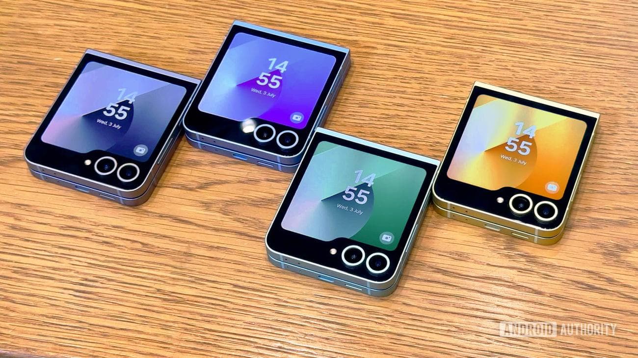 samsung galaxy z flip 6 χέρια σε flexwindow όλα τα χρώματα