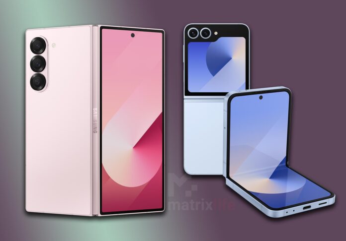Η μητέρα όλων των διαρροών! Τα Samsung Galaxy Z Fold6 και Z Flip6 σε όλους τους χρωματισμούς