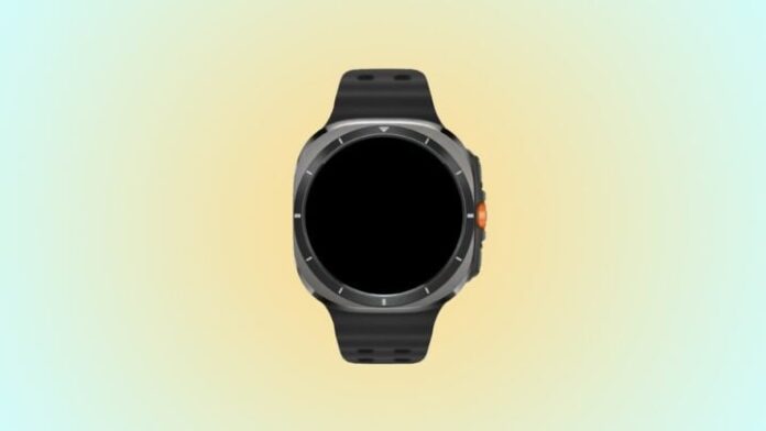 Samsung Galaxy Watch Ultra Design Leak Black