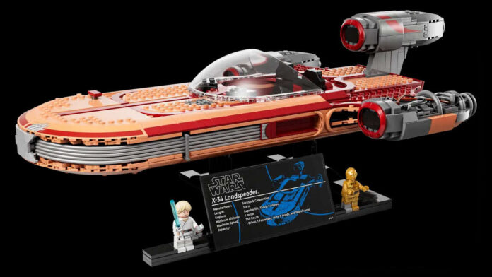 Η συλλεκτική σειρά Lego Star Wars Luke Skywalker Landspeeder λαμβάνει τεράστια έκπτωση
