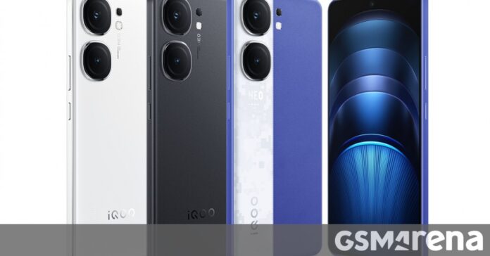 Εδώ είναι το iQOO Neo9S Pro+ σε όλες τις έγχρωμες εκδόσεις του
