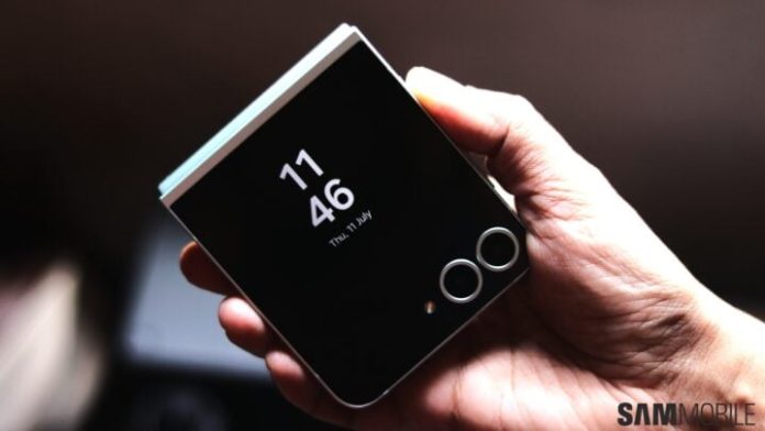 Galaxy Z Flip 6 Always On Display