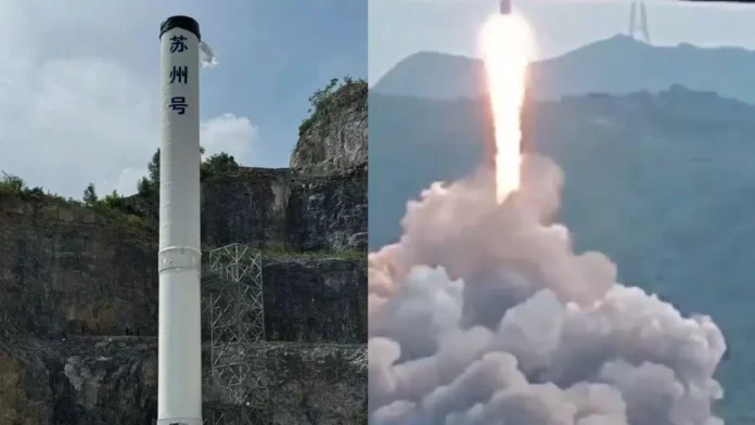 Ο πύραυλος εμπνευσμένος από το SpaceX Falcon 9 της Κίνας δραπετεύει από το δοκιμαστήριο και πετάει μακριά
